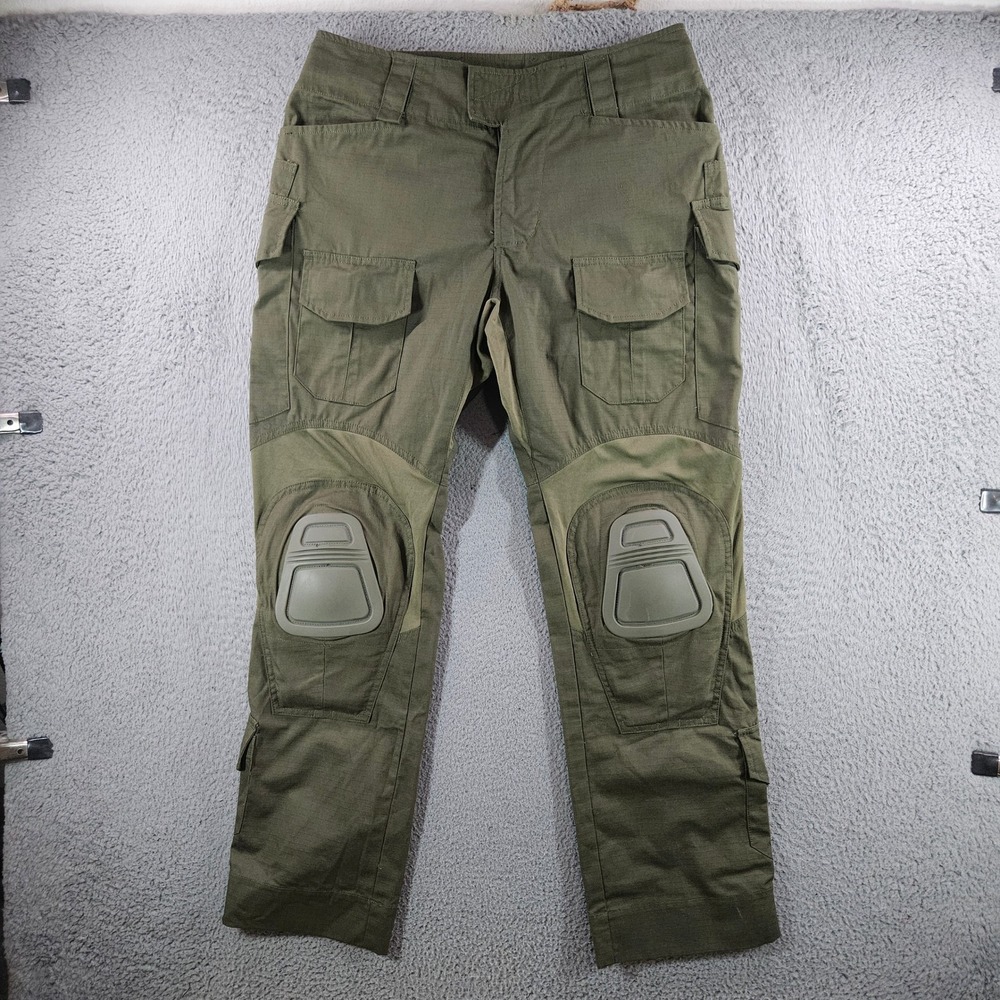 Idogear Tactical Combat Pants Ranger Green Ripstop Knee Pads Mens 32W 32L